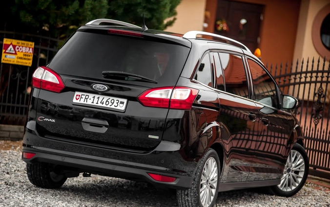 Ford Grand C-MAX cena 45900 przebieg: 120757, rok produkcji 2017 z Zagórz małe 781
